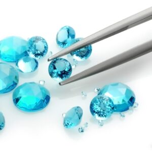 SIAMITE COLOR PARAIBA, TAGLIO DIAMANTATO