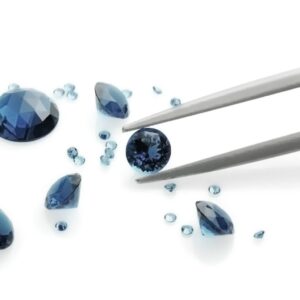 SIAMITE COLOR BLU NOTTE, TAGLIO BRILLANTE