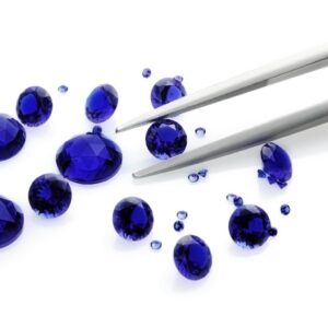 SIAMITE COLOR ROYAL BLU VIOLACEO, TAGLIO BRILLANTE
